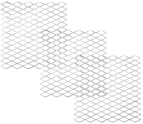 National Hardware N301-598 4075BC Expanded Steel in Plain Steel, 3 Pack,12x12 Inch