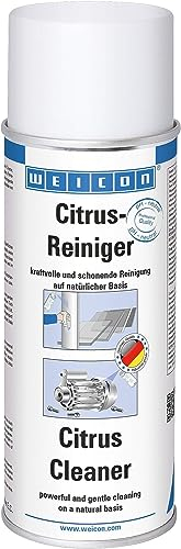 WEICON Citrus-Reiniger 400 ml | Allzweckreiniger | Universalreiniger | Entfernt Fett, Öl, Schmierstoffe, Klebstoffreste uvm. von Metall, Glas, Fenstern, Keramik, Kunststoff usw.