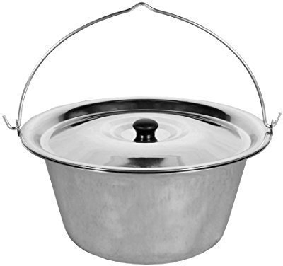 Gulaschkessel INOX mit Deckel 10 Liter