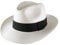 Classic Italy - Panamahüte Classic Wide Straw - Size 63 cm - Blanc