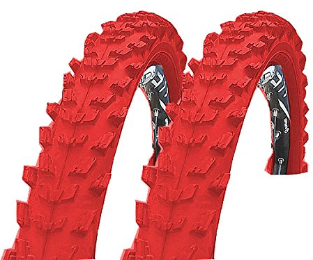 Kenda 2 x K829 Fahrrad Reifen 24 x 1,95 | 50-507 rot Set NEU