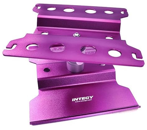 Integy RC Model Precision Universal Car Stand Workstation Designed for 1/10 Size (140x136x100mm)