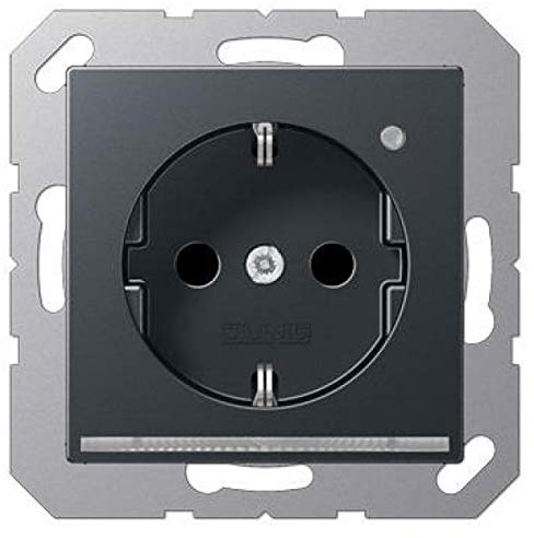 SCHUKO-Steckdose mit LED-Licht JUNG A1520-OANMLNW