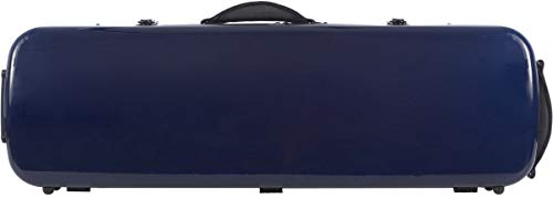 Custodia per violino Fiberglass Oblong 4/4 navy blue - burgundy M-Case