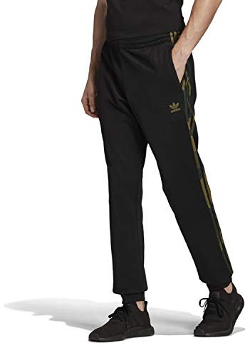 Adidas Herren Sport Trousers CAMO TP, Black/Multicolor, XS, FM3360