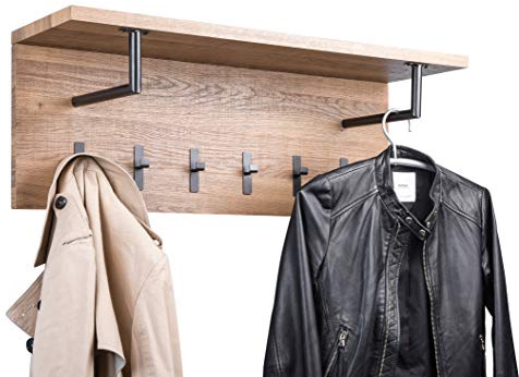 M2 Kollektion Surat Wandgarderobe, MDF, B/H/T = 80x30x26cm
