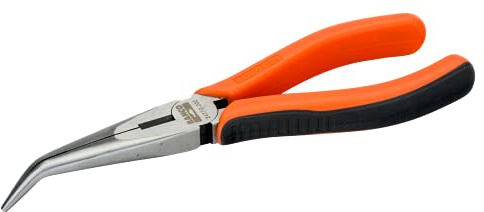 NEU 2024 – Halbkreiszange mit gebogener Spitze 45° und 160 mm Länge