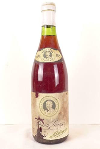 mâcon bérard rouge 1972 - bourgogne