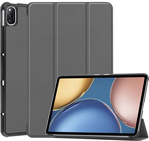 Lobwerk Case für Huawei Honor V7 2021 10.4 Zoll Schutzhülle Tasche mit Standfunktion und Auto Sleep/Wake Funktion Grau