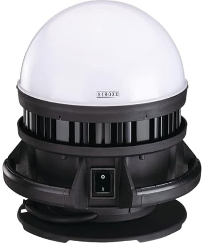 STROXX® Baustrahler 360° - 11.000 Lumen - All Round - Arbeitsleute - Arbeitsstrahler - Baulampe - Outdoor - Möglichkeit zur Stativmontage