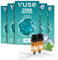 Capsules VUSE ePod 2, Menthe Ice Lot de 10, jusqu'à 9500 bouffées* (950* x 10 capsules), compatibles avec les cigarettes électriques VUSE Pro et ePod 2, sans nicotine, 1,9 ml d’e-liquide par capsule