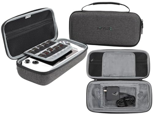 Taoricen Tragbare Aufbewahrungstasche Kompatibel mit ROG Ally Handheld-Spielkonsole, Schutzhülle Tragende Shell Box Hartschalenkoffer