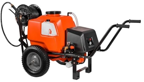 STOCKER - Pompa a carriola a batteria 100 L