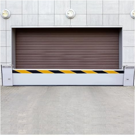 Garagentor dichtung hochwasserschutz barriere 60 40 20 CM Hoch Garagentor Flutbarriere-Schild, Keller-Hochwasserschutz-Barrieren Temporäre Dämme, Schwerlast Aluminium-Legierung Tür-Regenabweiser ( Col