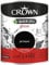 Crown Quick Dry Gloss Paint Jet Black 750ml, Wood, Metal Int/Ext