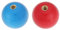 SG Store 2 Stück 35 mm Arcade-Spiel, runder Joystickkopf, kugelförmiger oberer Griff, Joystick-Ball, geeignet für M6-Schraub-Joystick, Blau, Rot