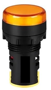 22mm AC/DC Type Test Type 110V 48V And 24V Signal Light Panel Lamp Multicolor BIANMTSW(DKS-Y-110)
