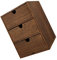 TINEASUR Holz Schreibtischregale Vintage Aufbewahrungsschublade Schreibtischregale Für Die Oberseite Des Schreibtisches Tisch Organizer Spind Organizer Retro