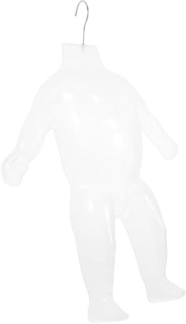 KICHOUSE Vollkörper-junge Mädchen-schaufensterpuppe Mit Abnehmbaren Armen Und Beinen Kunststoff-mannequin Für Kleinkinderbekleidung Im Einzelhandel Und Boutiquen Transparent Einfach Zu