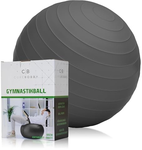 sopomarkt24 Gymnastikball Fitnessball Sitzball Sport Pilates Yoga Ball
