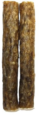 Kaustange Hirsch pur, 2 x 15 cm, Ø 18 mm | natürliche Kauartikel | Monoprotein | Zahnpflege & Beschäftigung | Zutaten aus der EU | ohne Zusatzstoffe | hypoallergen | für Allergiker | 100% Hirsch