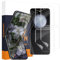 Cable Leader 2+2 pièces Verre Trempé pour Samsung Galaxy Z Flip 5 5G, vitre protection en TPU Flexible, Anti-huile, Sans bulles, Haute Sensibilité, Transparent HD Z Flip 5 protection écran