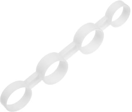 PAMINGONO Fingerübungstrainer aus Abs Kunststoff Praktischer Gitarren Fingertrainer für Anfänger Blauer Fingerstrecker zum Handgestentraining und Instrumentenspiel