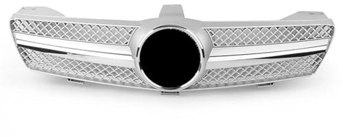 Rejillas frontales de radiador Para Mercedes Para Benz W219 CLS Clase 2005-2008 CLS350 CLS500 CLS600 Para AMG Cromo Parachoques Superior Capó Malla Racing Grill Grid Protector Radiador