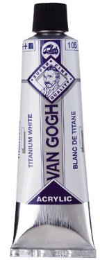 Van Gogh 150ml Acrylic Paint - Titanium white
