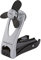 Cilio Miniventilator, Kunststoff, Silber, 5,3 x 5,3 x 11,5 cm, 190519