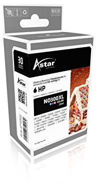Astar AS15446 Tintenpatrone kompatibel zu HP NO300XL CC644E, 440 Seiten, color