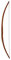 by Beier Germany Langbogen Rattan Marksman 50 Zoll, braun gebeizt 30 lbs