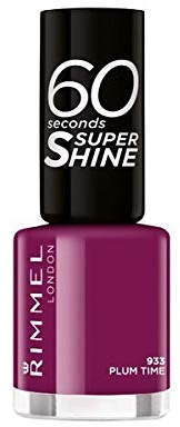 Rimmel 60 Seconds Super Shine Polish – 933 Plum Time