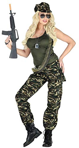 W WIDMANN MILANO Party Fashion - Kostüm Soldatin, Militär, Uniform, Faschingskostüme