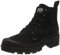 Palladium Pallabase Twill, Stivali Donna, Nero (008), 38 EU