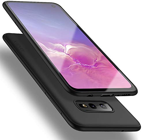 X-level für Samsung Galaxy S10e Hülle, [Guardian Serie] Soft Flex Silikon Handyhülle Premium TPU Schutzhülle Echtes Telefongefühl Case Cover für Samsung S10e 5,8 Zoll - Schwarz