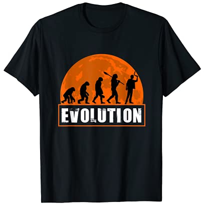 Bumerang Evolution Lustige menschliche Evolution T-Shirt