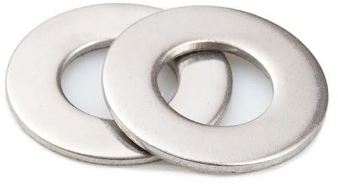 LUPANTER 3/8 Inch Stainless Flat Washers 100 Pack Made of 18-8 (304) Stainless Steel……
