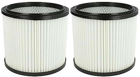 vhbw 2x filtre plissé compatible avec Rowenta RU33, RU34, RU35, RU36, RU37, RU38, RU39, RU520 aspirateur - blanc