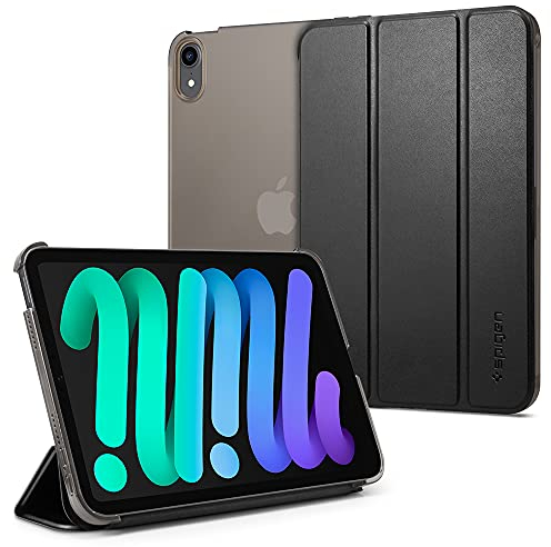 Spigen ACS03763 Smart Fold Designed for iPad Mini 6 Case/iPad Mini 6th Generation Case 8.3 Inch (2021) - Black