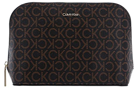 Calvin Klein CK Must Washbag Mono Brown Mono