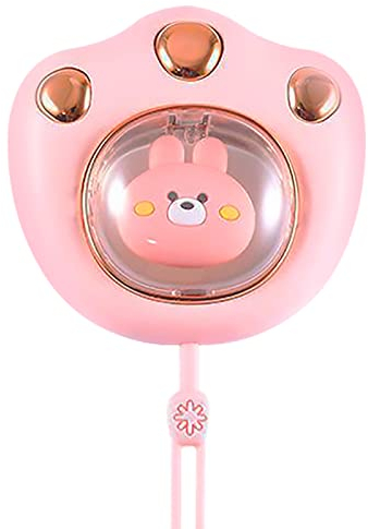 Rhinenet Handwärmer Nette Katzenpfote 1200mAh Wiederaufladbare Bequeme USB-Atemlampe Ladeschatz Winter Portable DREI Sekunden Schnelle Heizung Intelligente Konstante Temperatur Zuverlässig (Rosa)