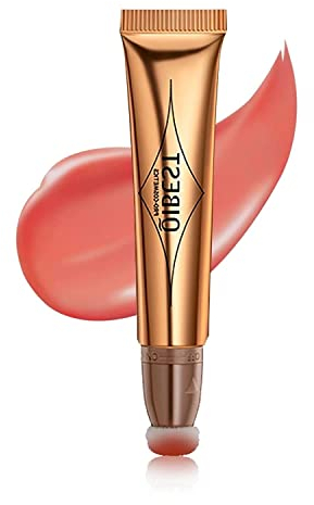 Contour Schönheit Zauberstab, Flüssigkeit Face Concealer Konturierung mit Kissen-Applikator, hohe Abdeckung natürliche matte Oberfläche Highlighter Bronzer Stick Gesicht erröten Illuminator (03#)
