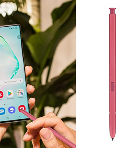 Cuifati Remplacement du Stylet pour Galaxy Note 10 Note 10 Plus, Touch S Pen sans Bluetooth, Haute sensibilité, Pas de Détection de Pression (Rose)