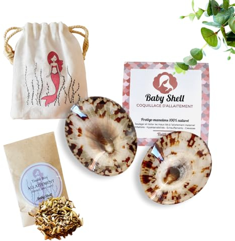 BABY SHELL Conchiglie per allattamento al seno 100% naturale