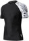 HUGE SPORTS Kurzarm Rashguard Herren Wasser Sonnenschutz Schwimmshirt Schnelltrocknend Rash Guard Shirt für Schwimmen Surfen Tauchen (Schwarzer Bär,S)
