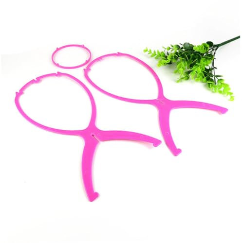 Beaupretty 1 Pc Support De Support De Perruque Affichage De Stand De Perruque Stand De Perruques Porte-outil Supports De Perruque Pliants Support De Sèche-linge Étagère Portable Voyage