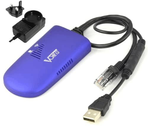 VONETS VAP11G-300 With Adapter 2.4G Mini WiFi Bridge Ethernet/Repeater/Wireless AP with 1 RJ45 Male/1 USB Power Adapter,A Good Partner for IP Printers and DVRs