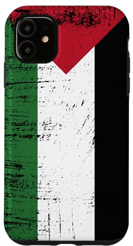Vintage Palestinian Banner Fan Palestine Flag Retro Case for iPhone 11