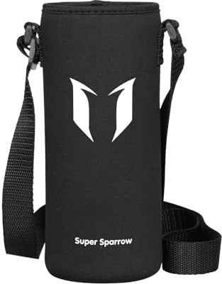 Super Sparrow Original-Ersatzteile – Verstellbare Wasserflaschen-Tragetasche – BPA-Frei – Thermosflaschen-Taschen-Tragetasche – für 750 ml – Isolierflaschen Tasche